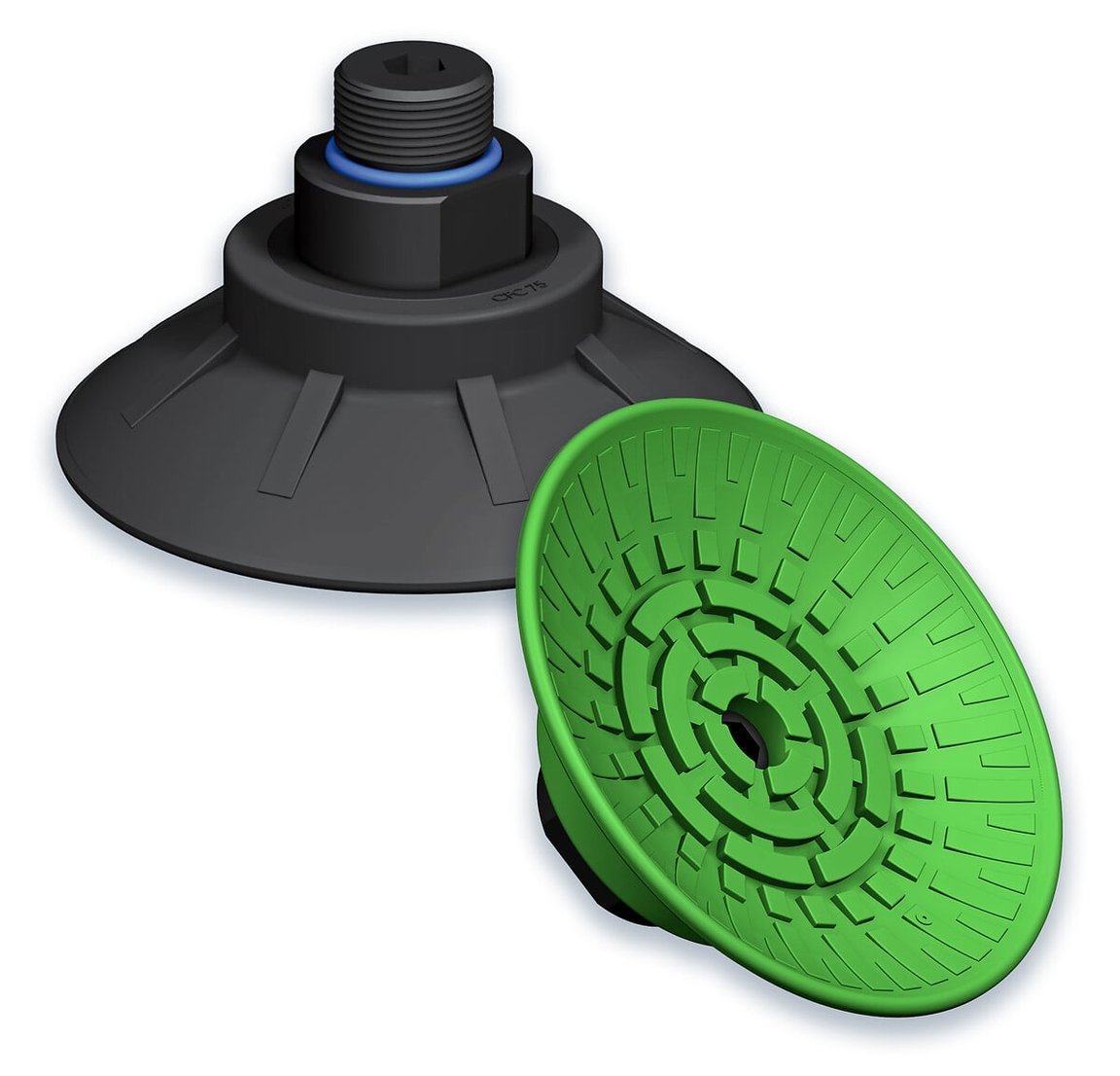 Flat Suction Cups Ø 35 to 125 mm, CFC series