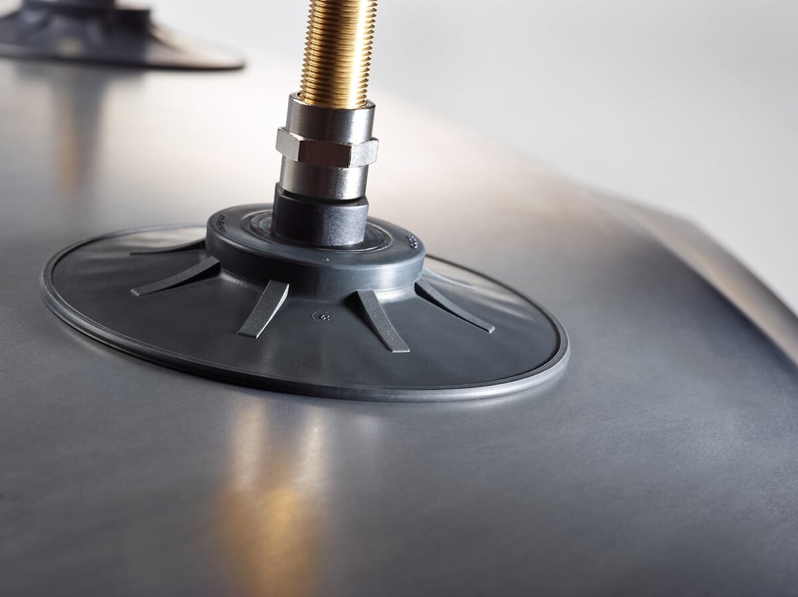 Flache Sauggreifer Ø 35 bis 125 mm, Reihe CFC - 2