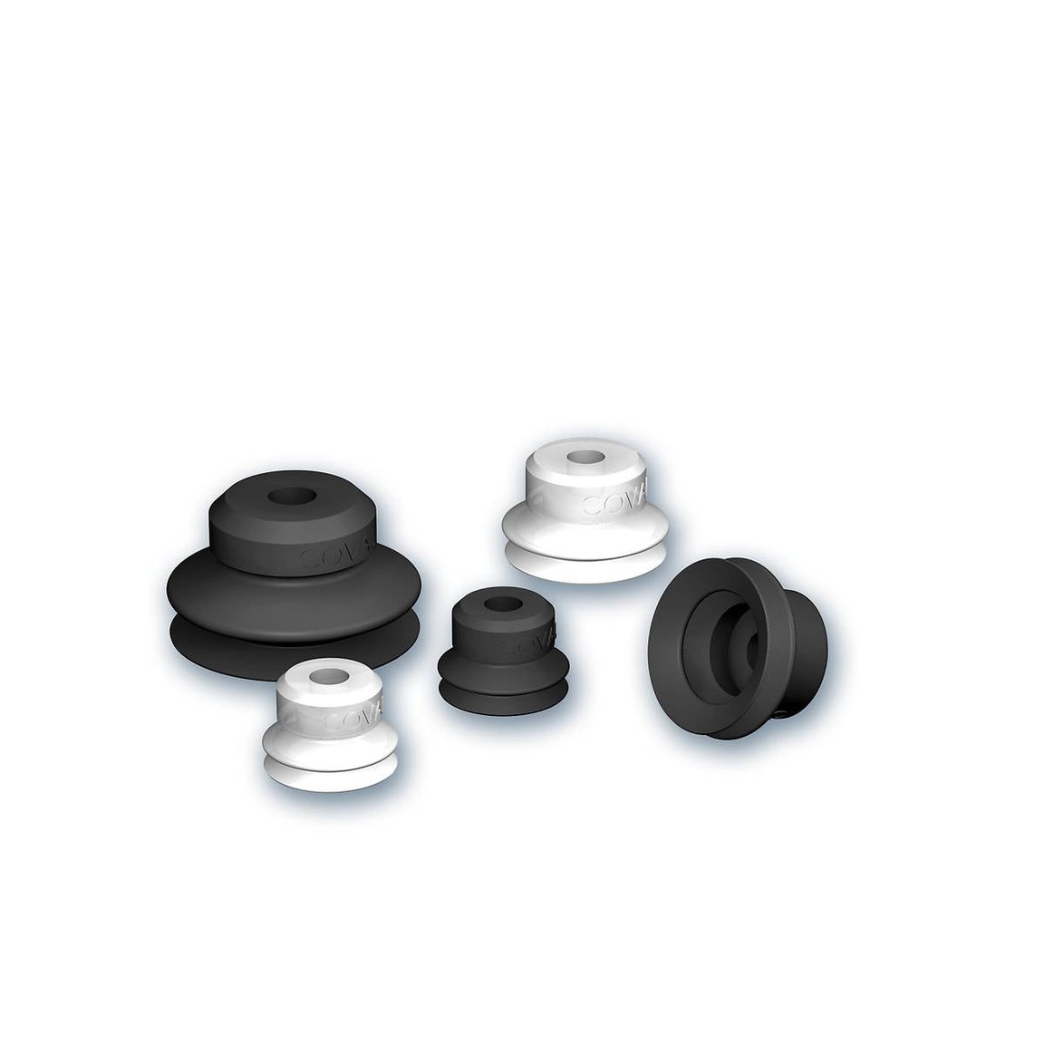 Suction Cups with 1.5 Bellows Ø 15 to 30 mm, VSAJ series