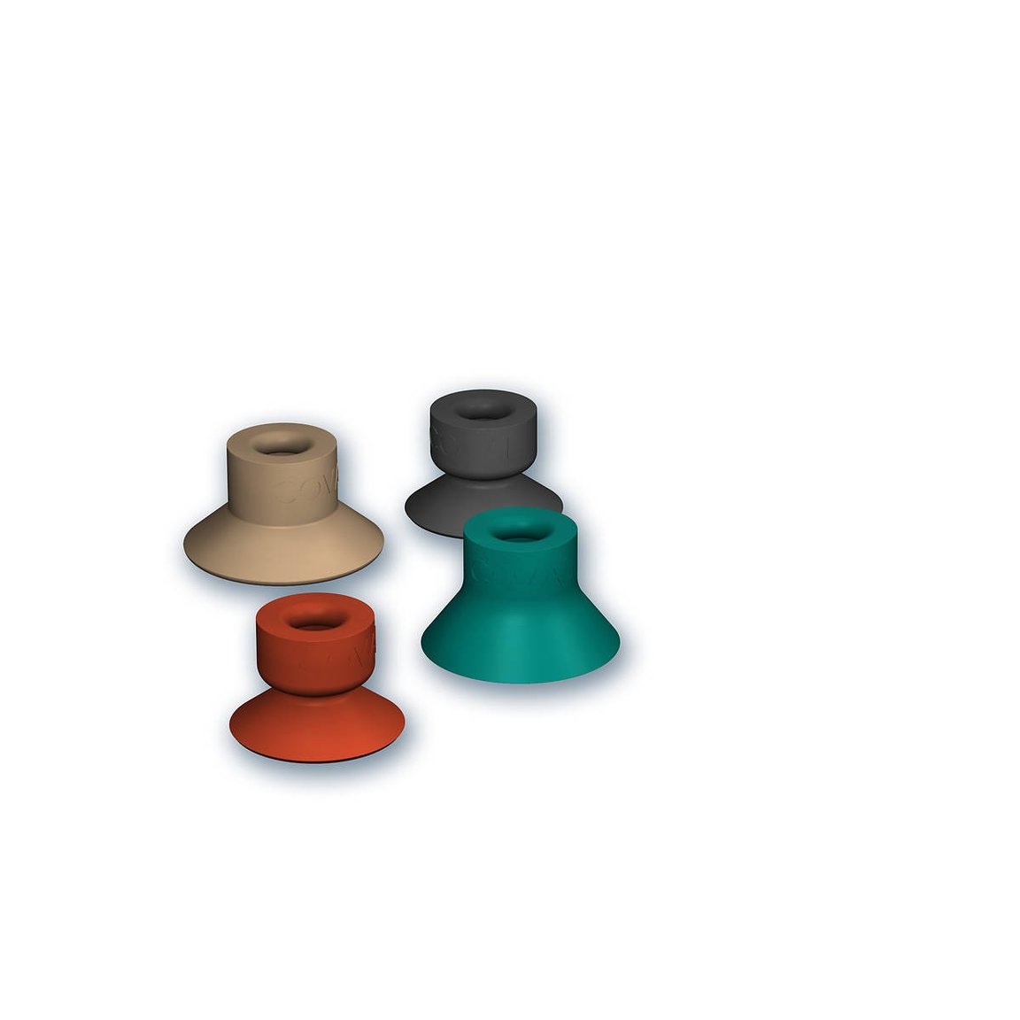 Suction Cups for Mailing Applications, VPR series