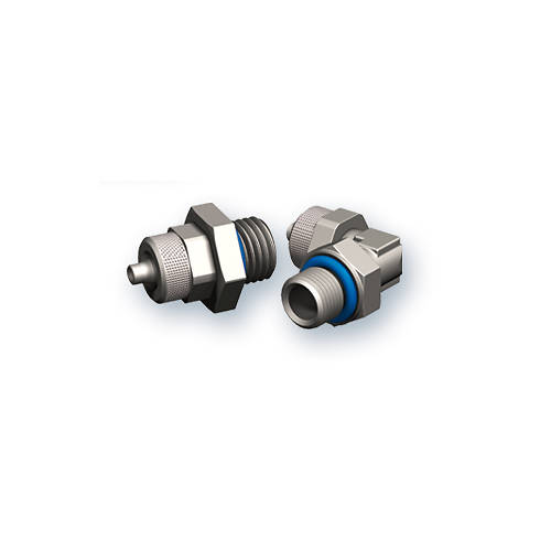 Screwed Vacuum Fittings with O-ring, RDV - RCOV - Y series