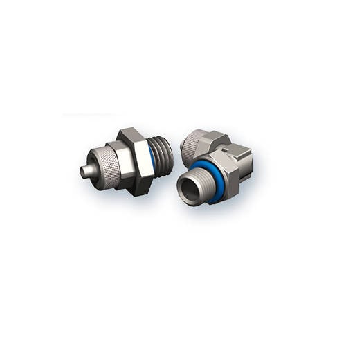 Screwed Vacuum Fittings with O-ring, RDV - RCOV - Y series