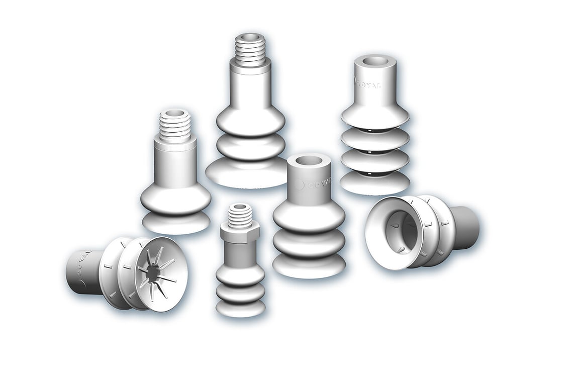 Soft and Flexible Suction Cups, MVS series