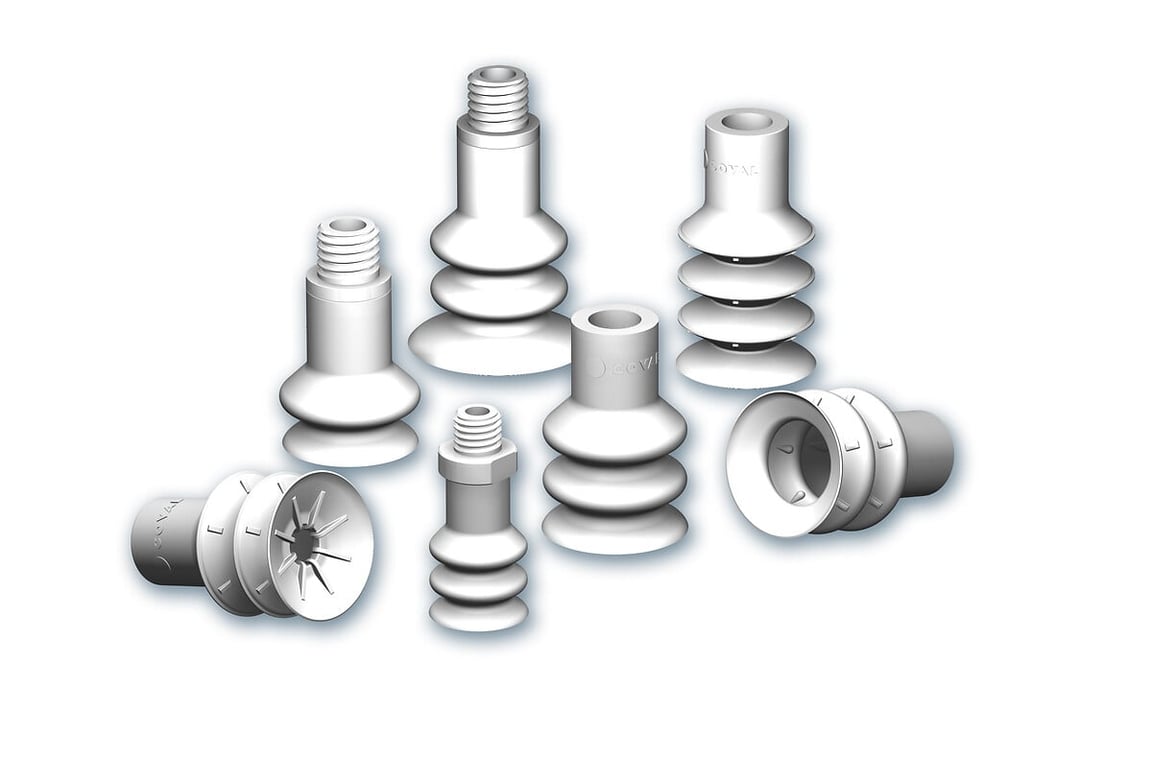 Soft and Flexible Suction Cups, MVS series