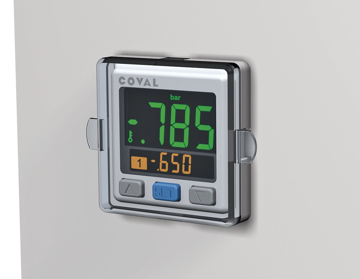 Vacuum Switch with 3-colour Display, PSD 100 series - 2
