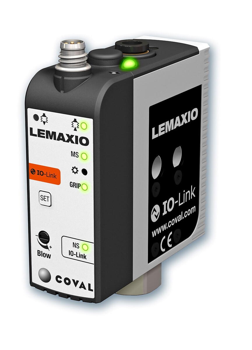 Mini Vacuum Pumps with Communication IO-Link, LEMAX IO