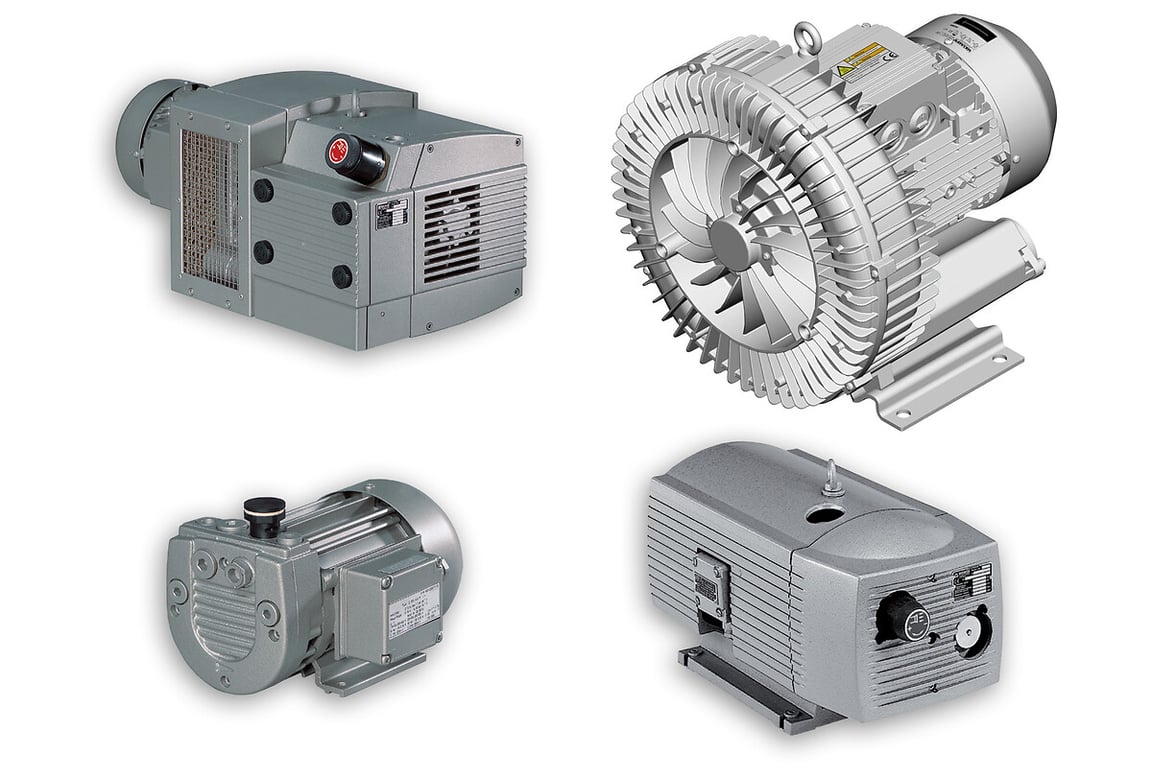 Electric vacuum pumps and Blowers