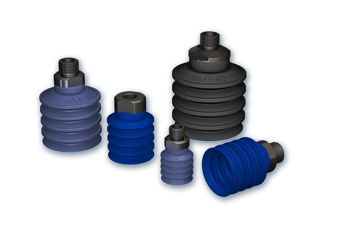 Suction Cups for Packaging with 4.5 Bellow, MVP Séries