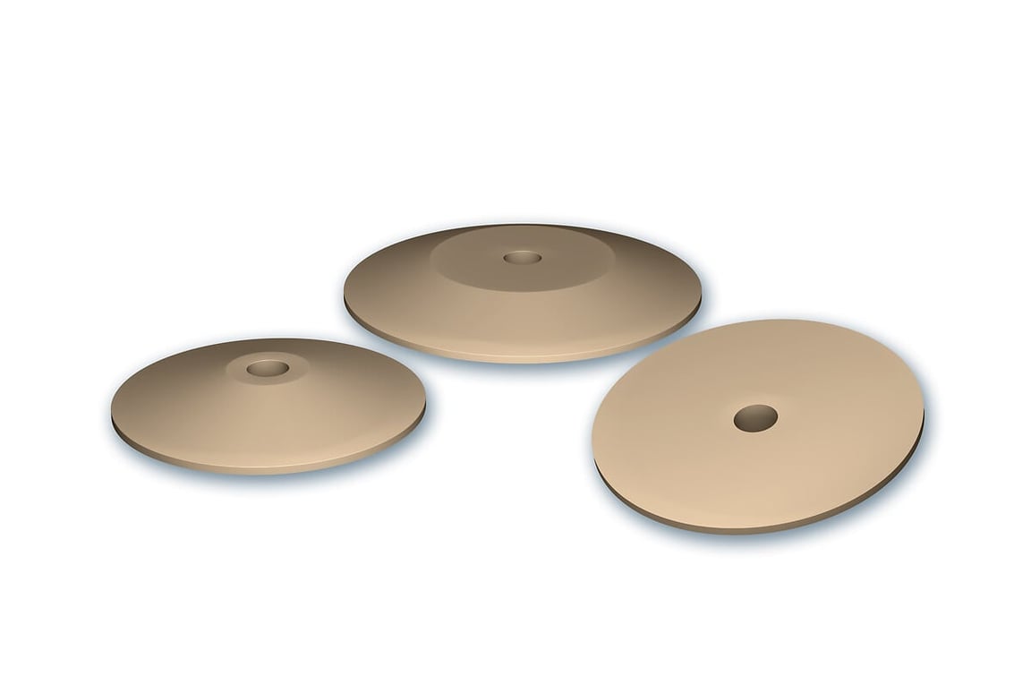 Coupler Plates for gripping bottles by the punt, VPBO Series