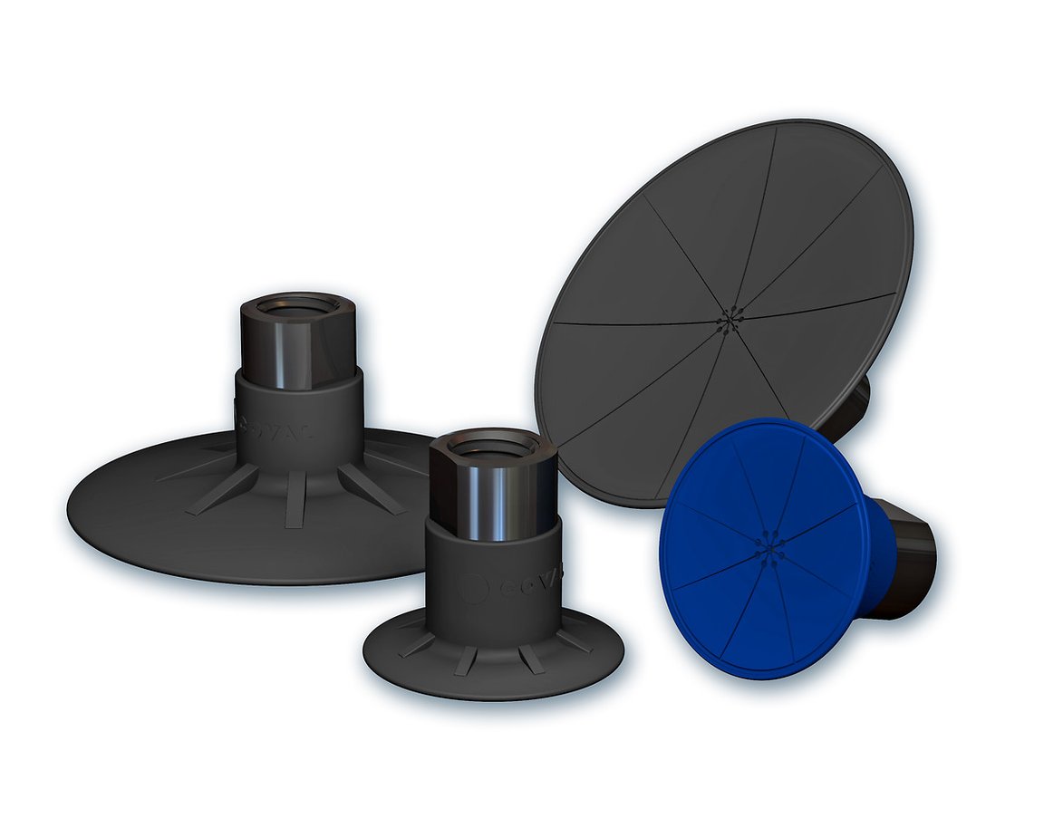 Ultra-Flat, Non-Marking Suction Cups, VPSC Series