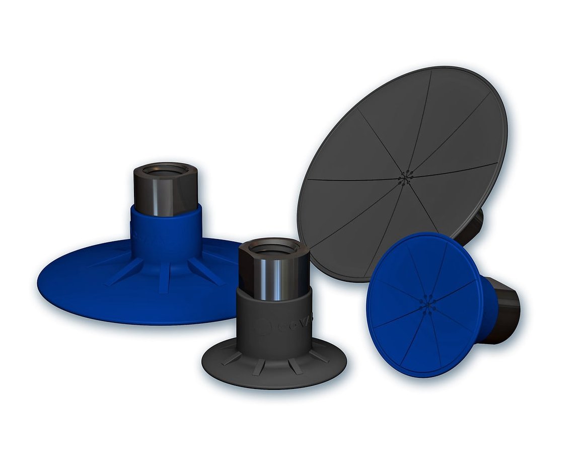 Ultra-Flat, Non-Marking Suction Cups, VPSC Series - 2