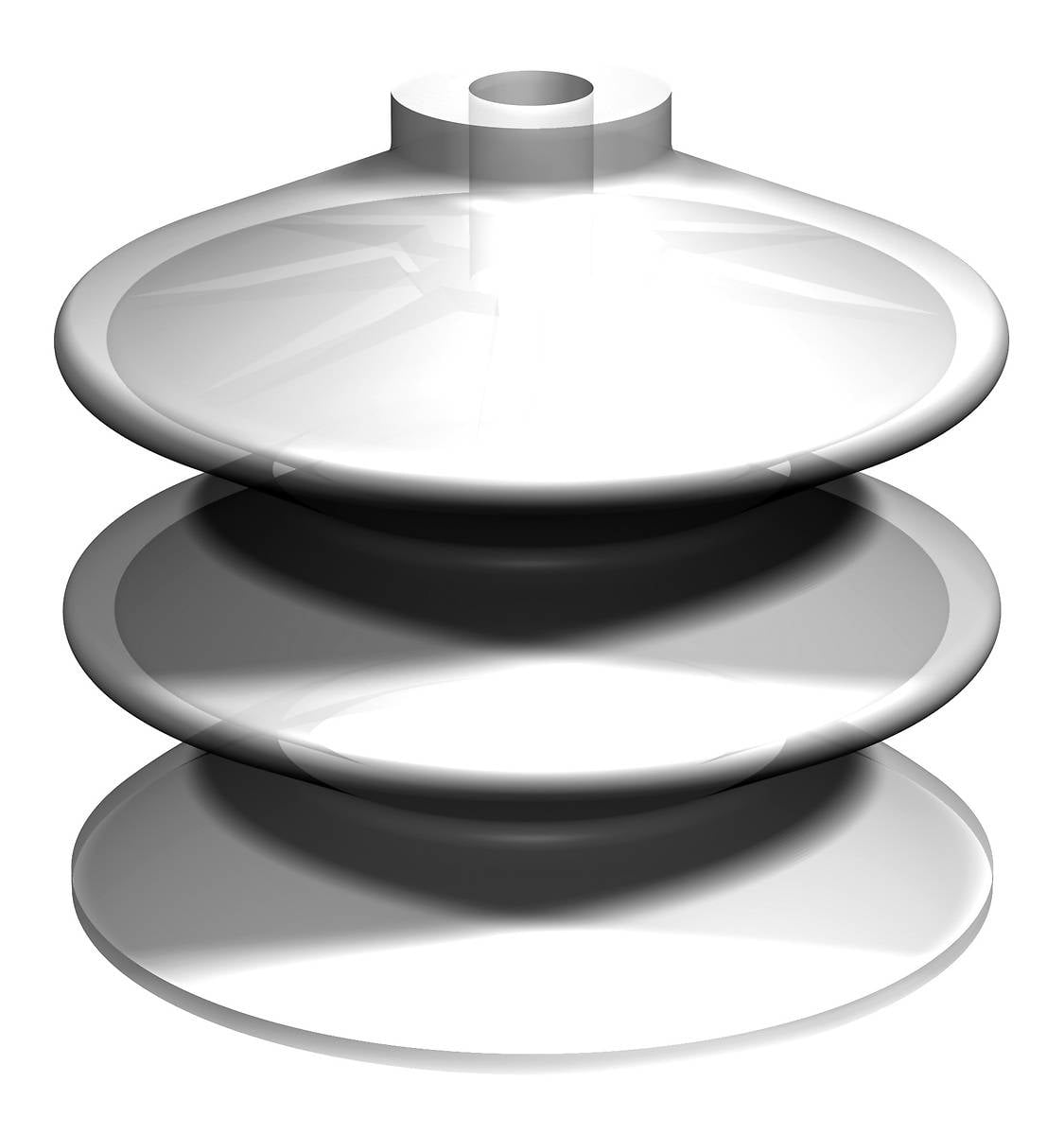 Suction Cups with 2,5 Bellows Ø 5 to 88 mm, VS series - 4