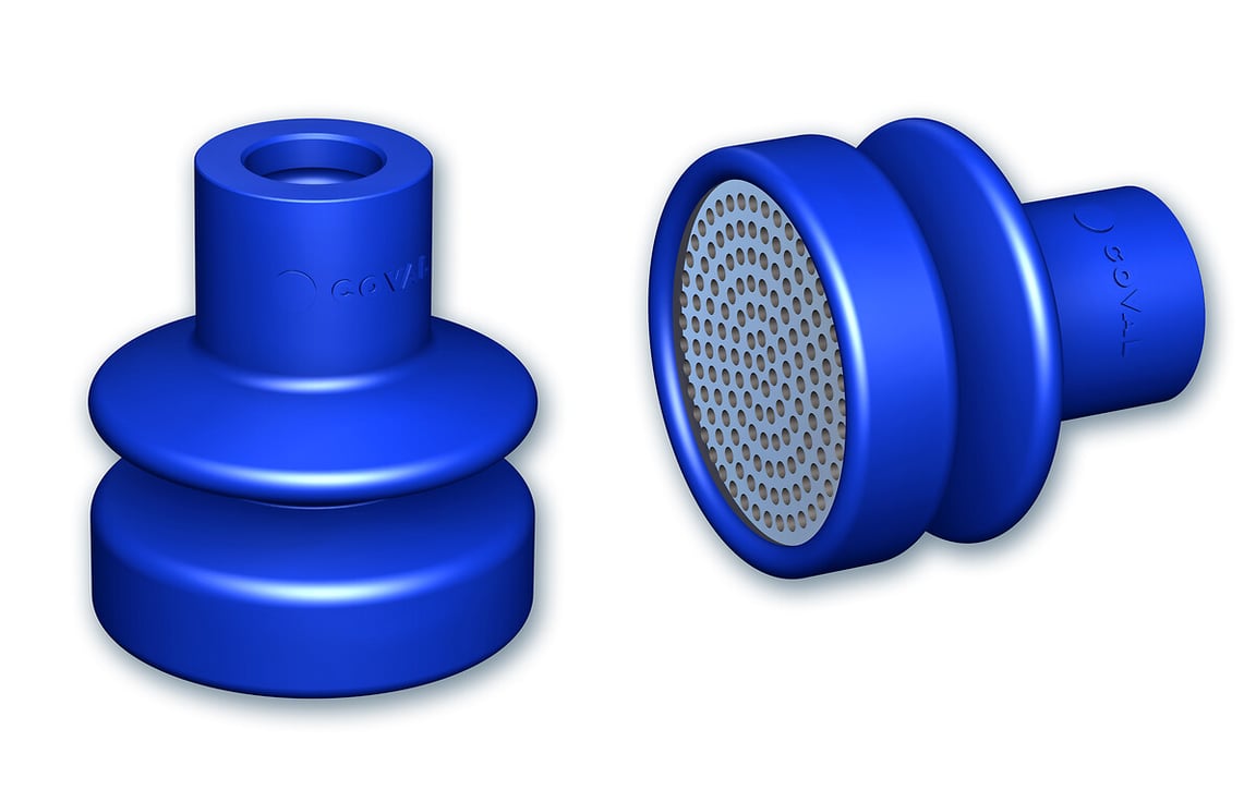 Suction cup with 1.5 bellow Specifically designed for cheese, VSAF Series