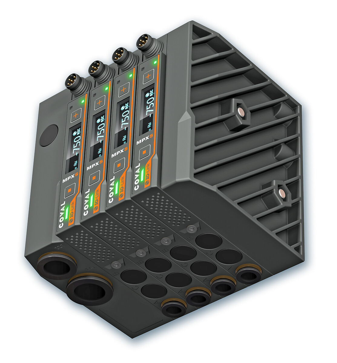Micro pompe per vuoto pilotate comunicanti, serie MPXS - 6