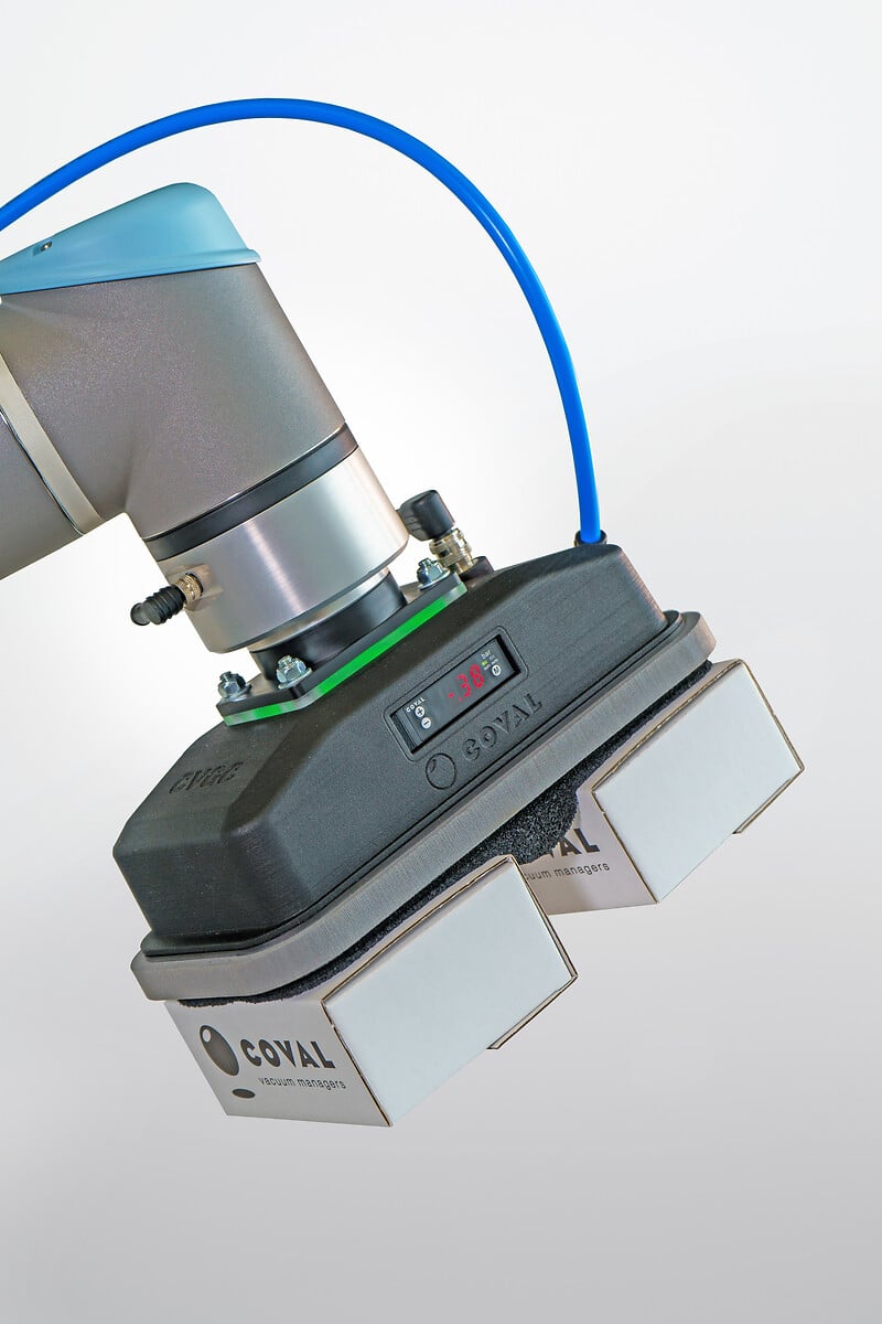 CARBON-Flächengreifer mit integriertem Vakuumerzeuger: CVGC_M2 - 12