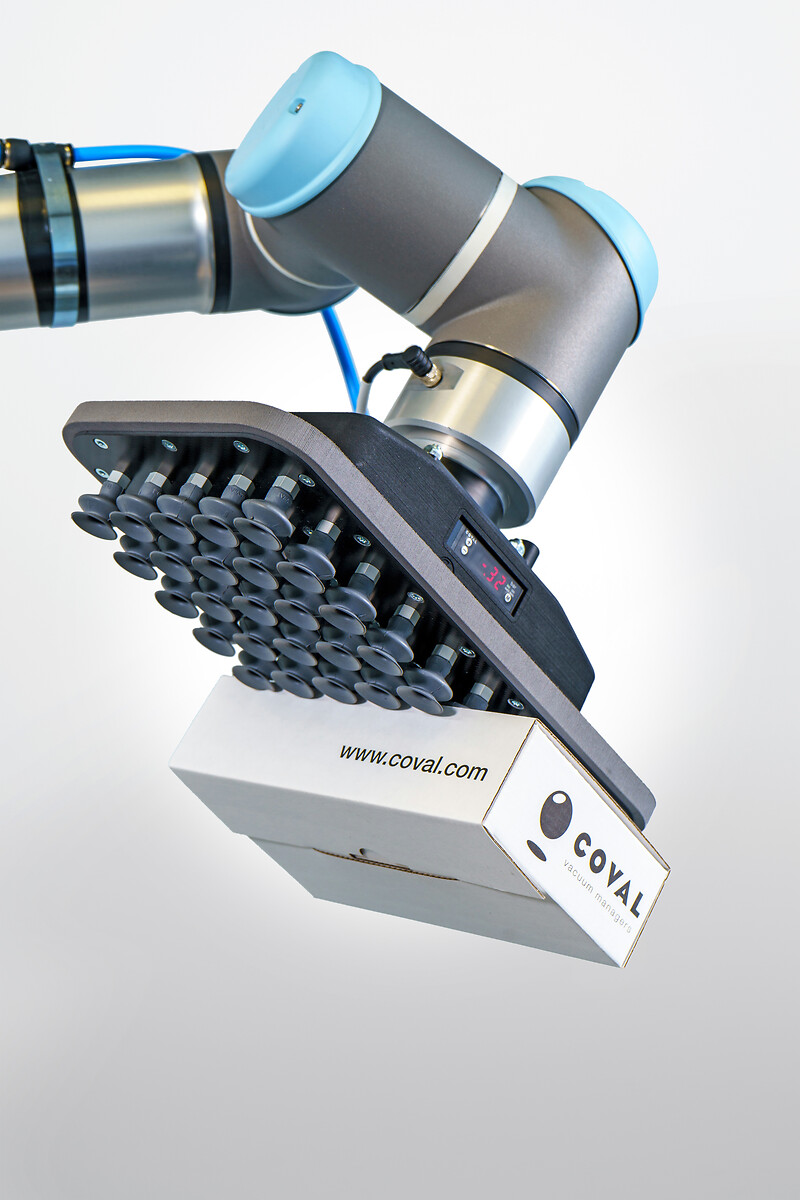 CARBON-Flächengreifer mit integriertem Vakuumerzeuger: CVGC_M2 - 11