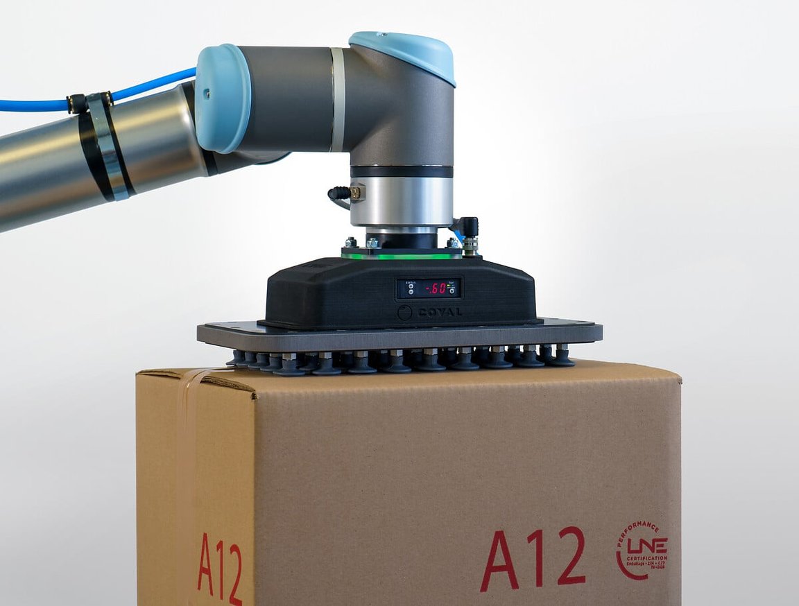 CARBON-Flächengreifer mit integriertem Vakuumerzeuger: CVGC_M2 - 8