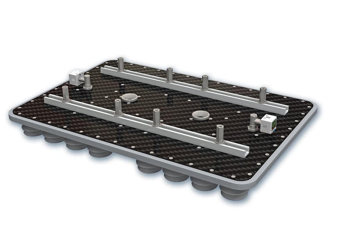 Carbon Vacuum Grippers without integrated vacuum generator: CVGC_G0 - 9