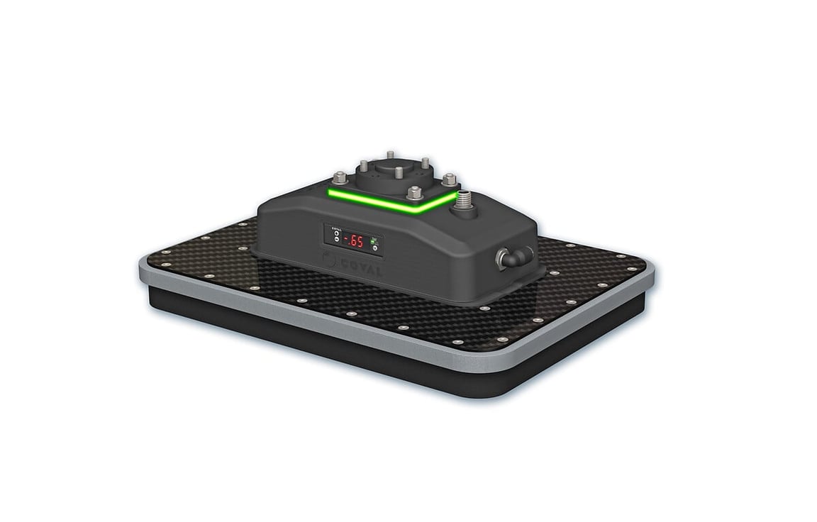 Carbon Vacuum Grippers with integrated vacuum generator: CVGC_M2