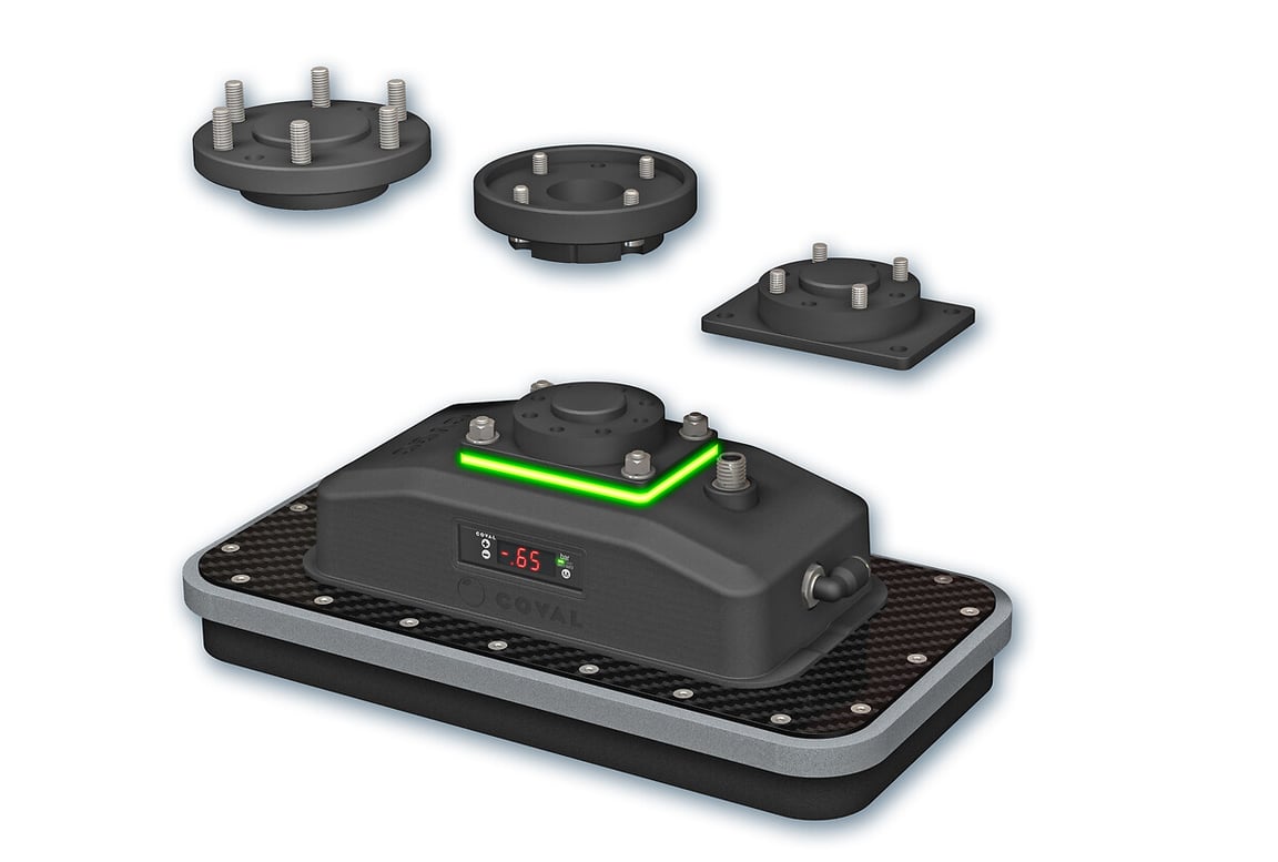 CARBON-Flächengreifer mit integriertem Vakuumerzeuger: CVGC_M2 - 2