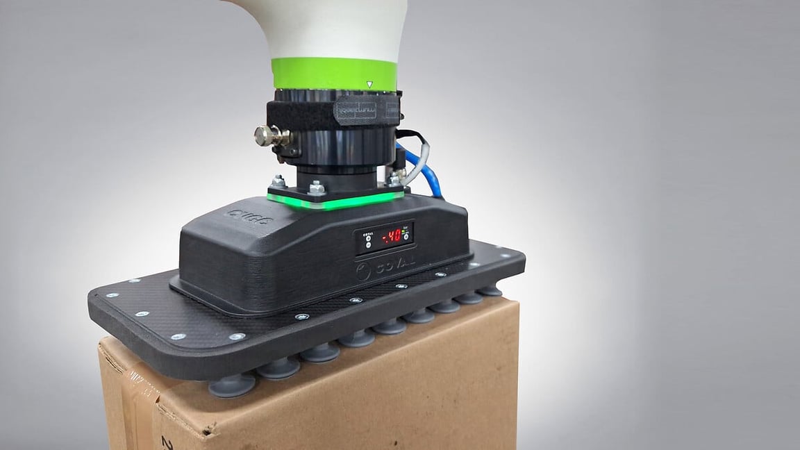 CARBON-Flächengreifer mit integriertem Vakuumerzeuger: CVGC_M2 - 9