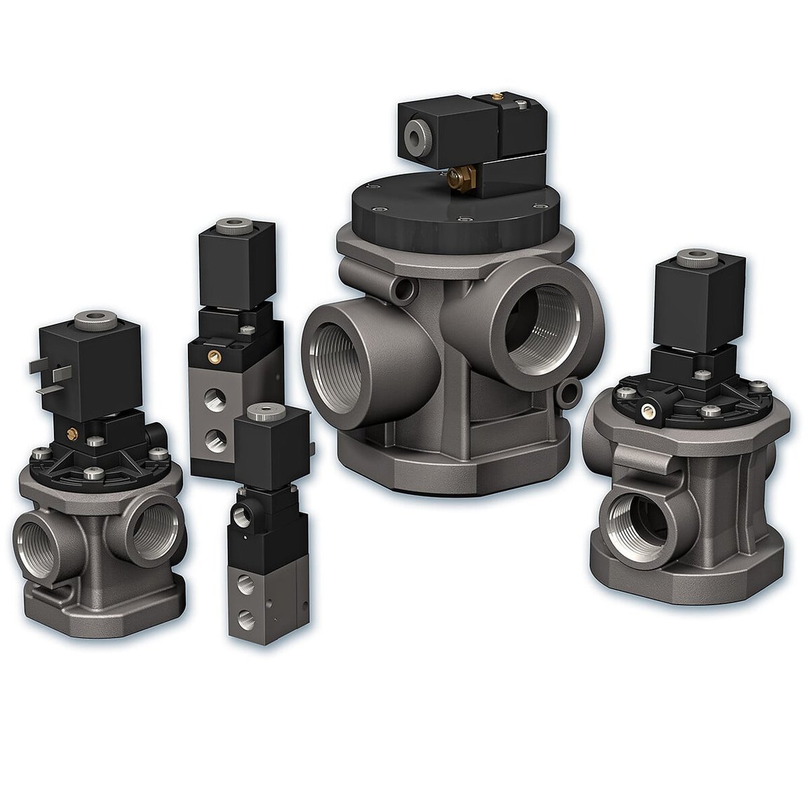 Vacuum Valves, 3 channels, AG series
