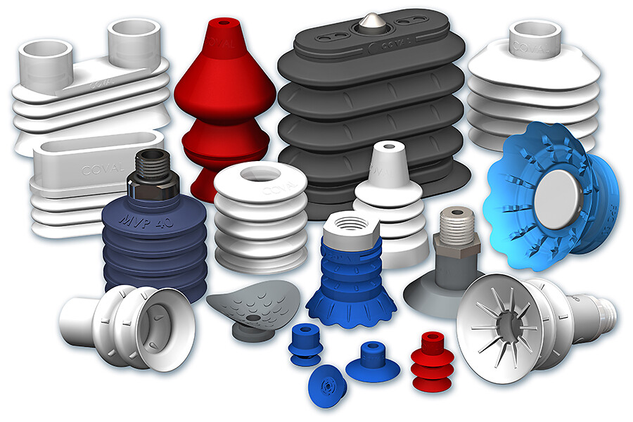 Suction Cups for the Packaging Industry