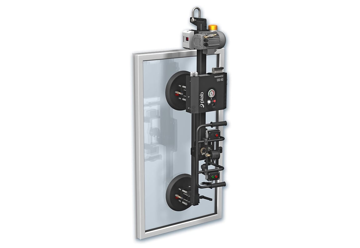 VACUO-W : Vertical vacuum lifting devices for glass panes, windows - 2