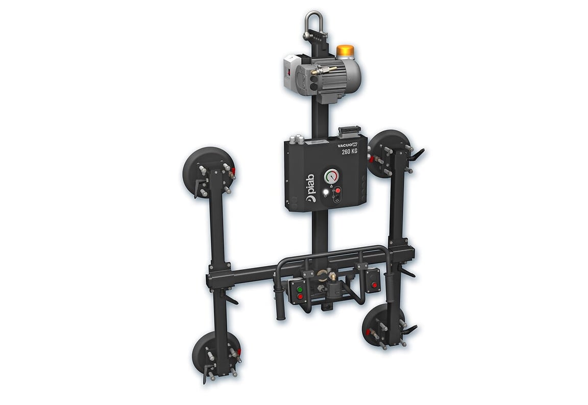 VACUO-W : Vertical vacuum lifting devices for glass panes, windows - 4