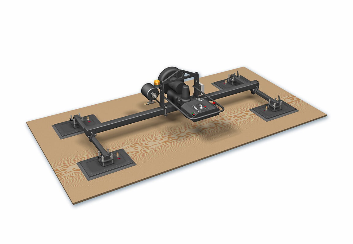 VACUO-B VBH : Gripper a ventose orizzontali per legno