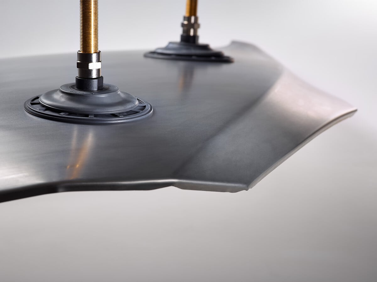 Sauggreifer mit 1.5 Falten Ø 22 bis 125 mm, Reihe CBC - 3