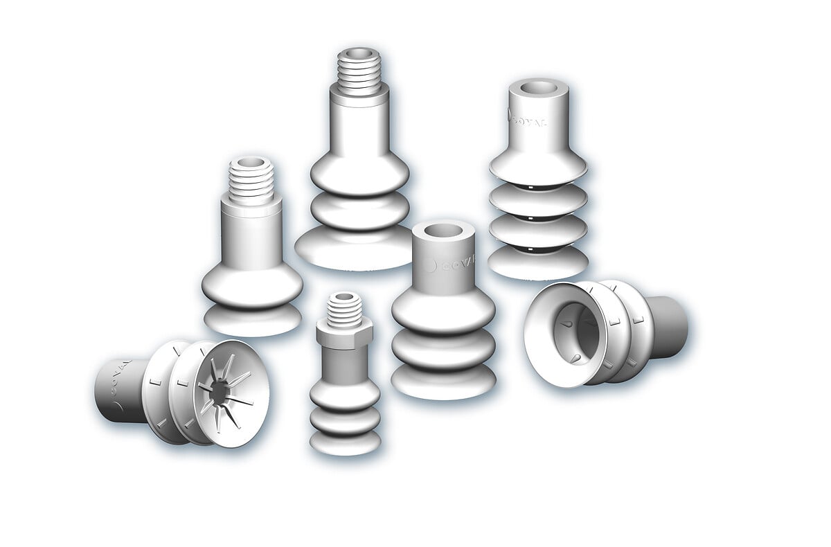Soft and Flexible Suction Cups, MVS series - 1